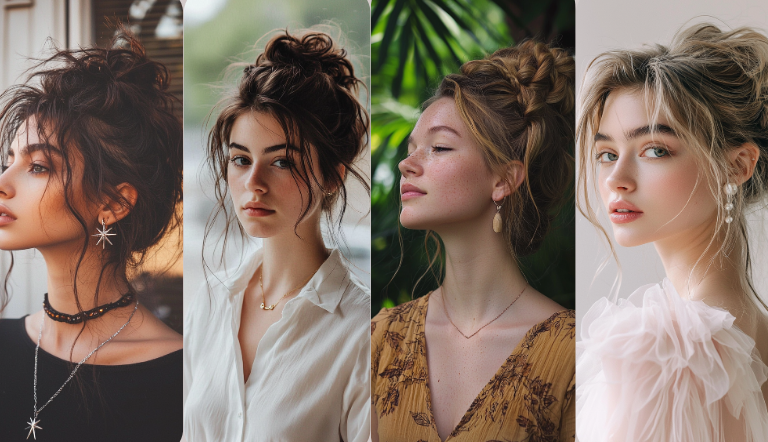 22 Newest High Messy Bun Hairstyles