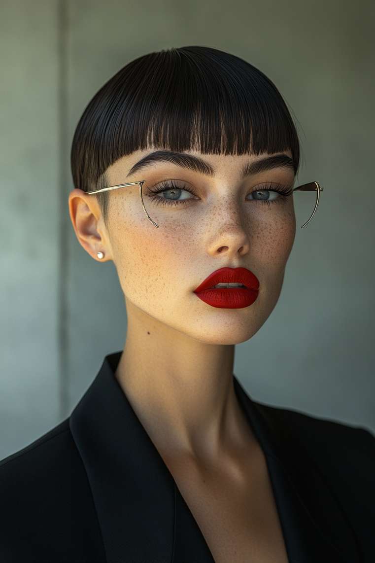 Bowl Cut With Undercut