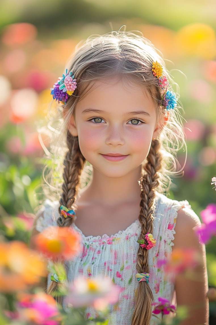 Braided Side Ponytail