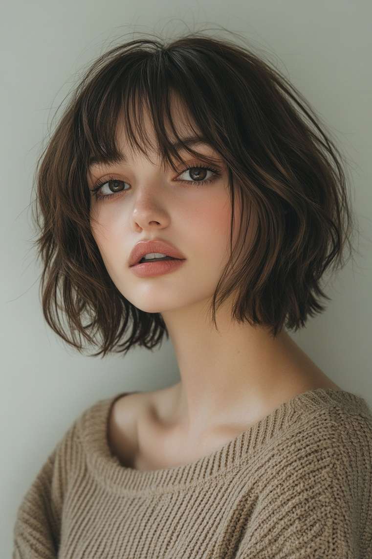 Choppy Bowl Cut