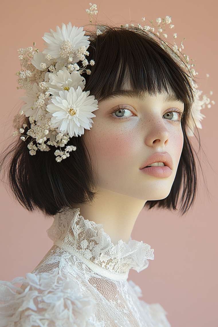Feminine Bowl Cut