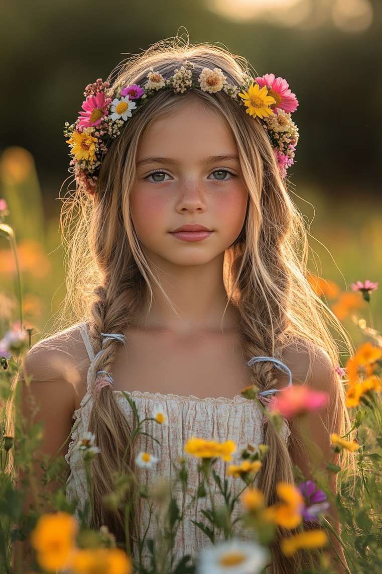 Floral Crown Braid