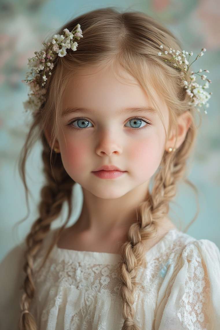 Half-Up Braided Style