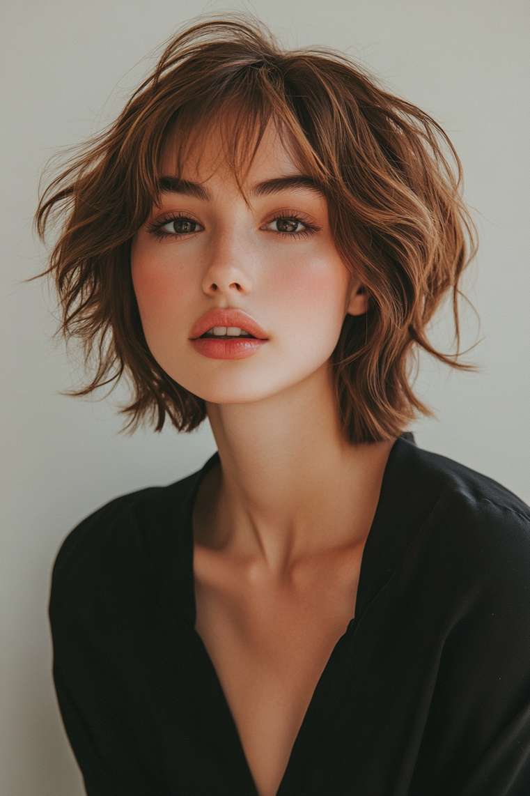 Messy Bowl Cut