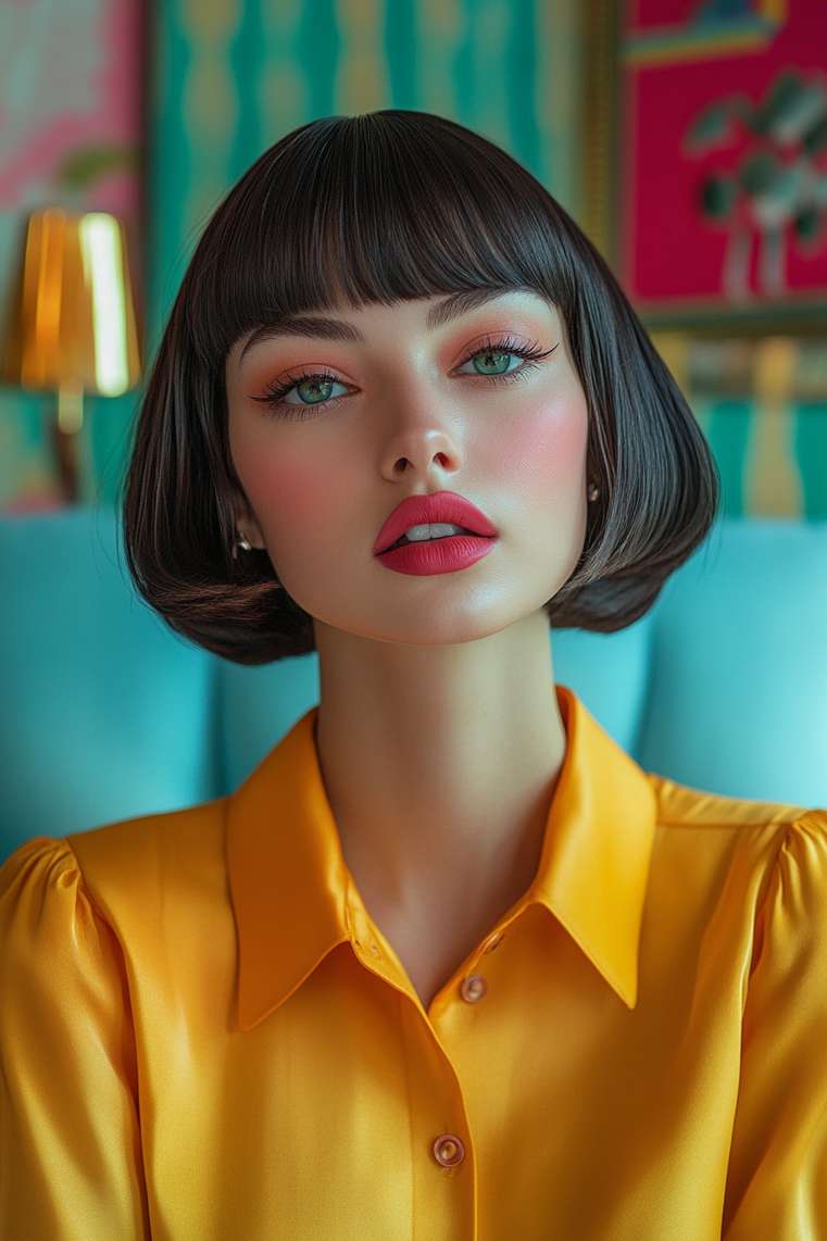 Retro Bowl Cut