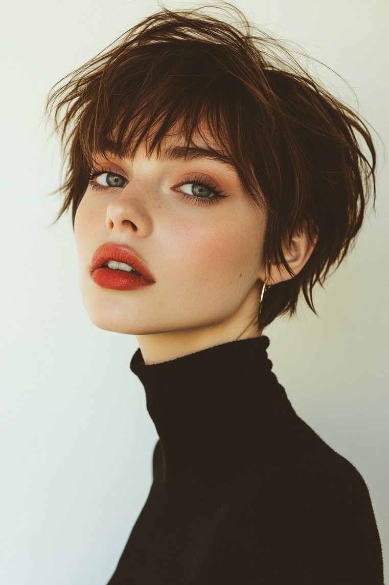Angular Boy Cut