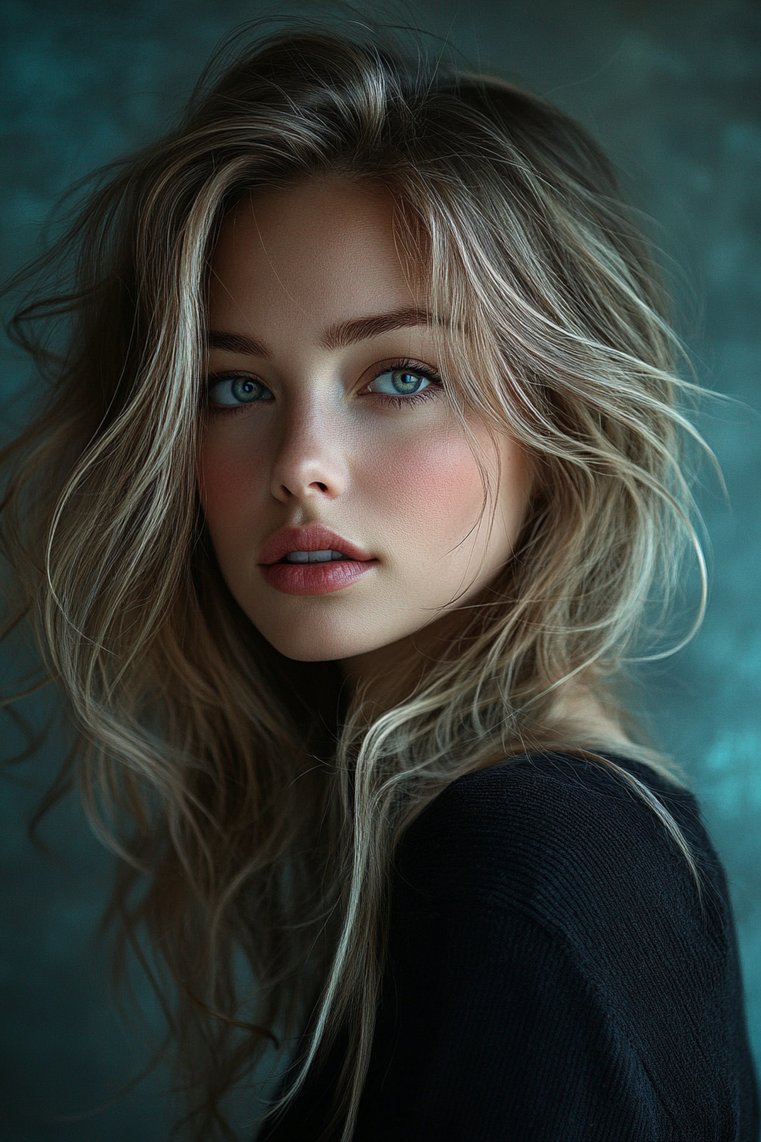 Ash Blonde Highlights for Cool Skin