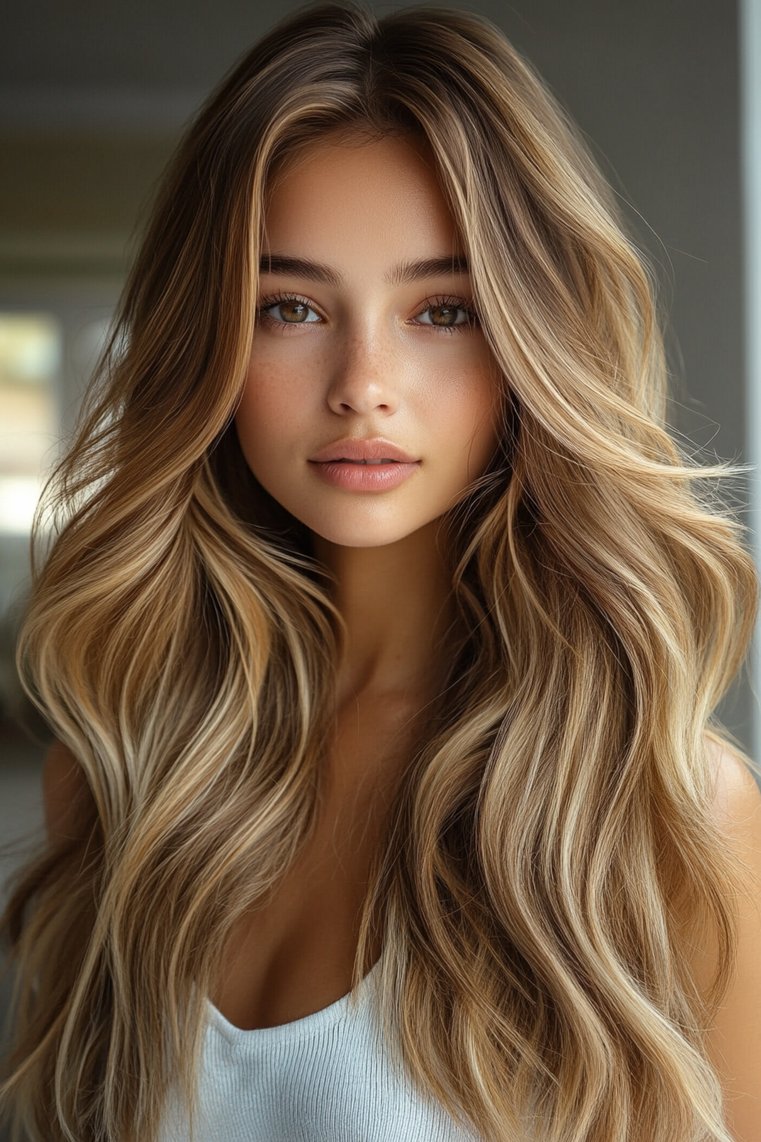 Ashy Blonde Highlights