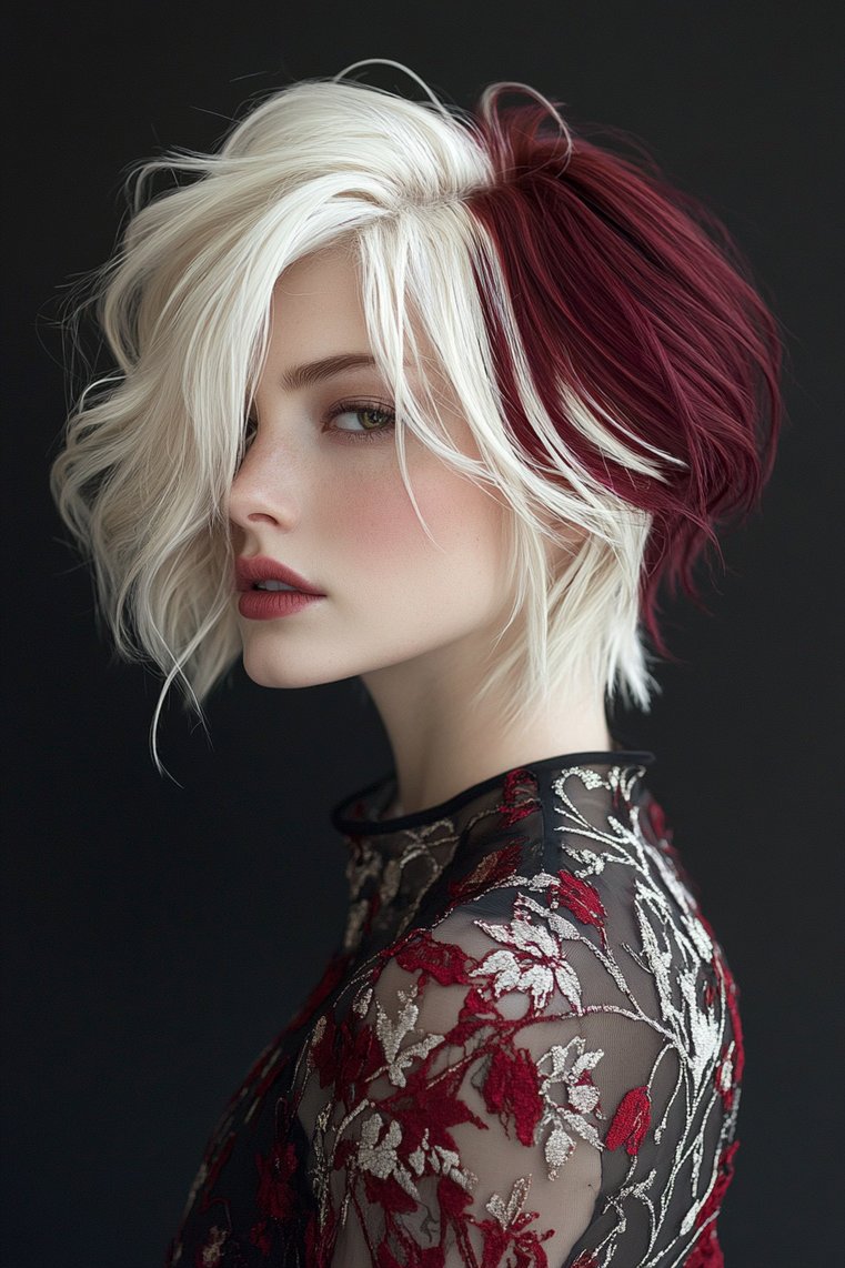 Asymmetrical Cut
