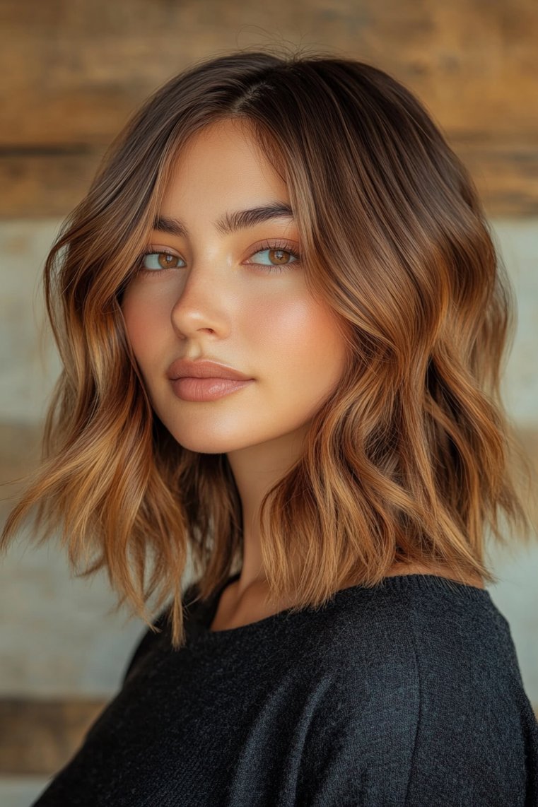 Blunt Cut Shag