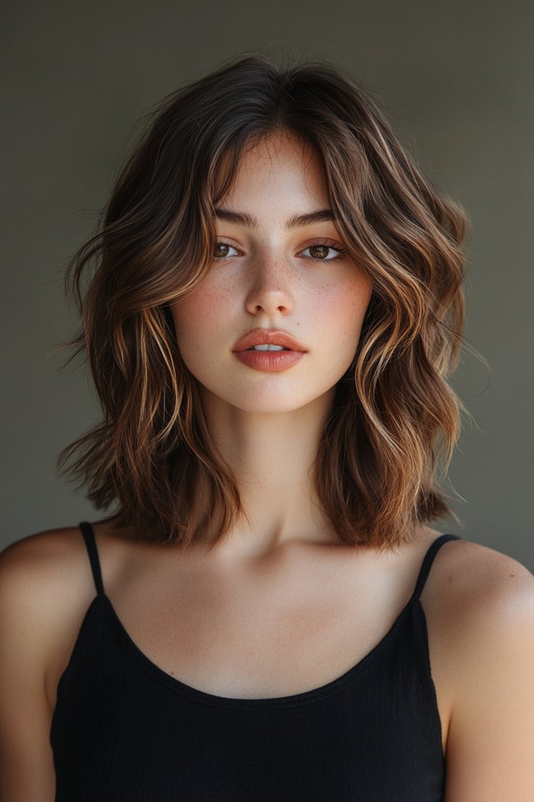 Blunt Cut Shag