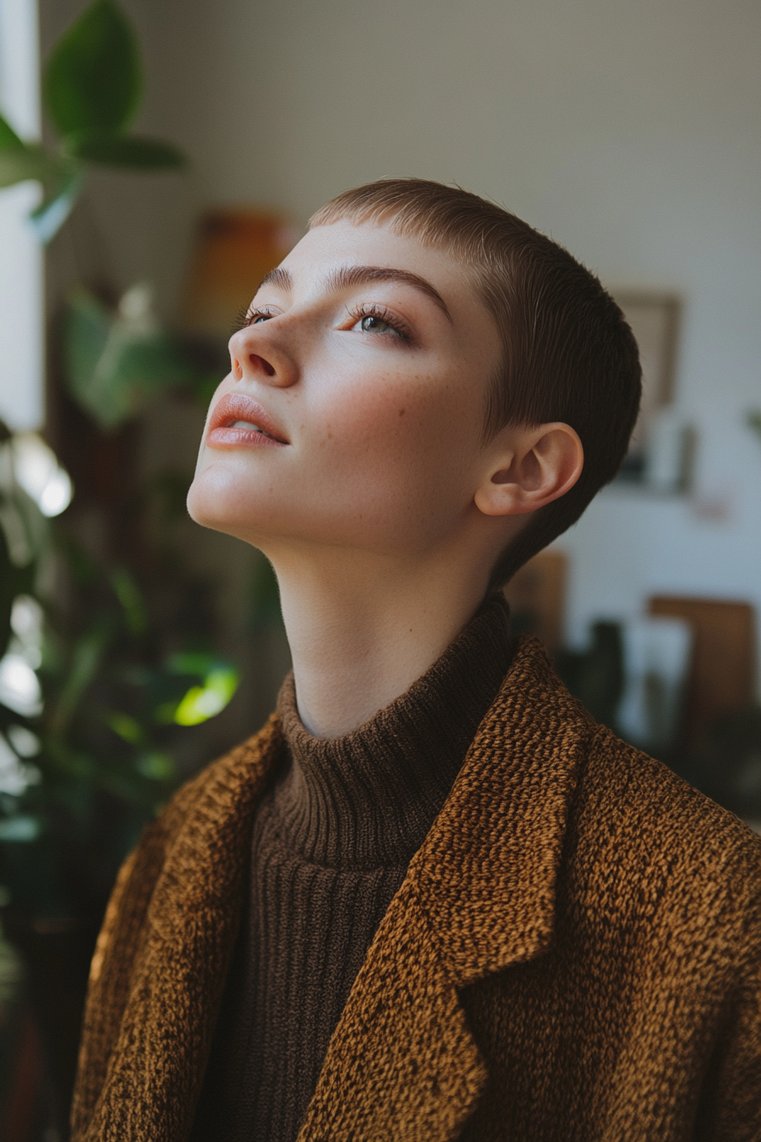 Blunt Cut With Face-Framing Layers