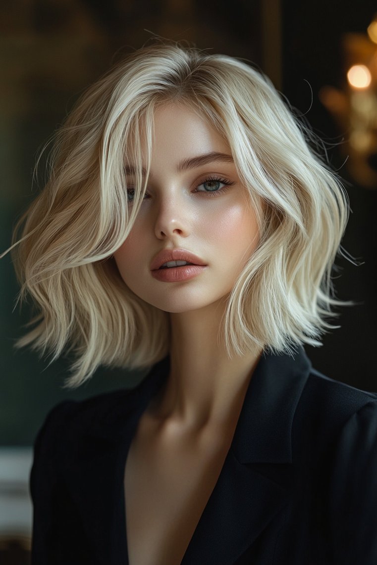 Blunt Cut With Subtle Layers