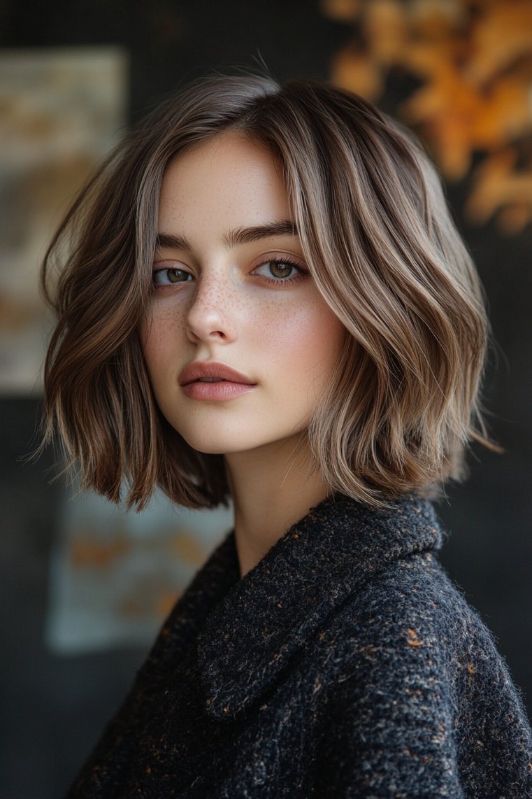 Blunt Fringe Bob