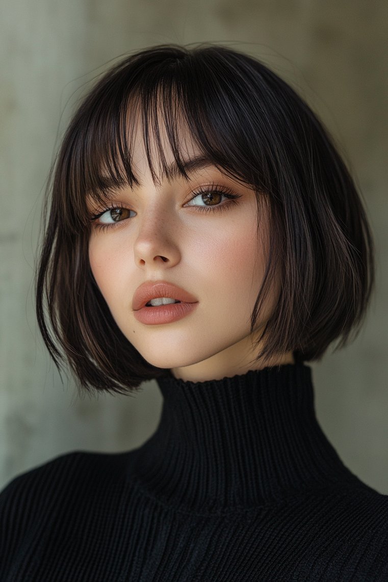 Bob With Bangs