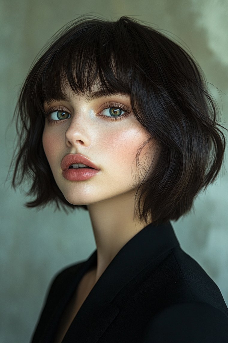 Bob With Bangs
