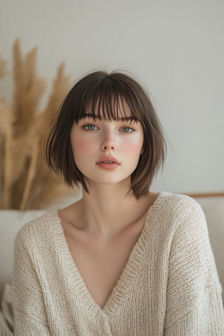 Bob With Bangs