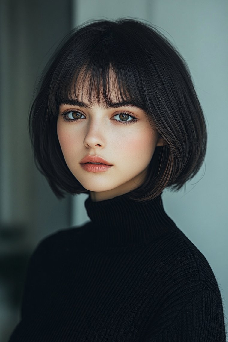 Bob With Bangs