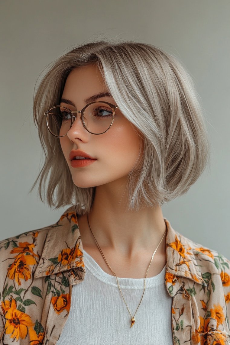 Bob With Nape Undercut