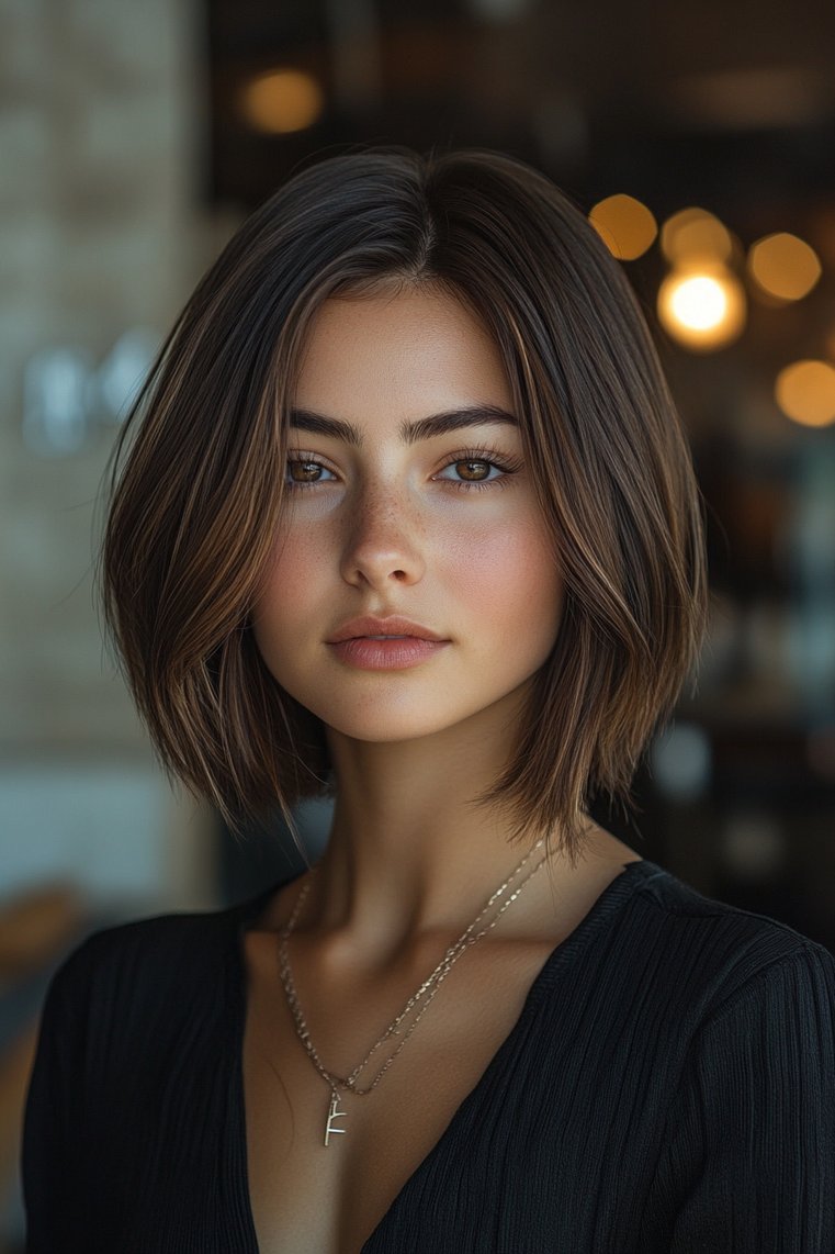 Bob With Side Part