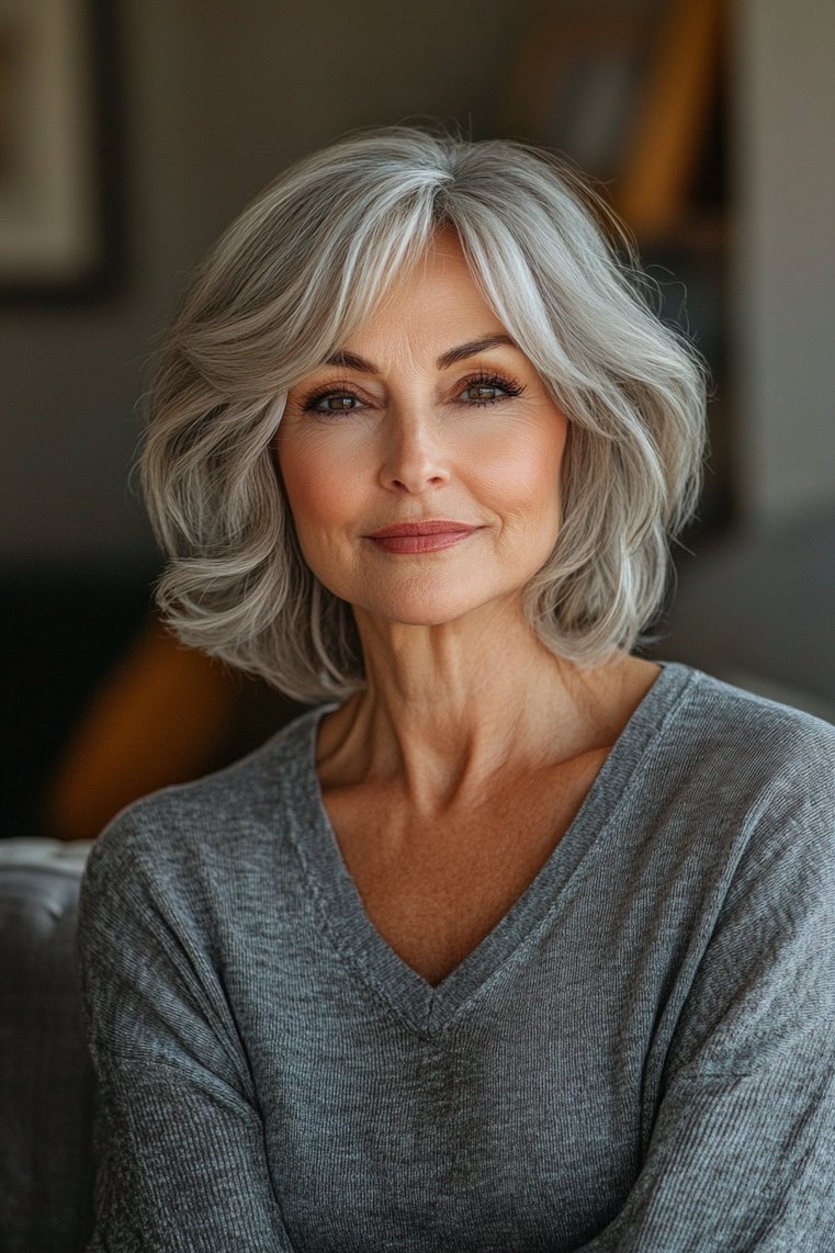 Bob With Side Part
