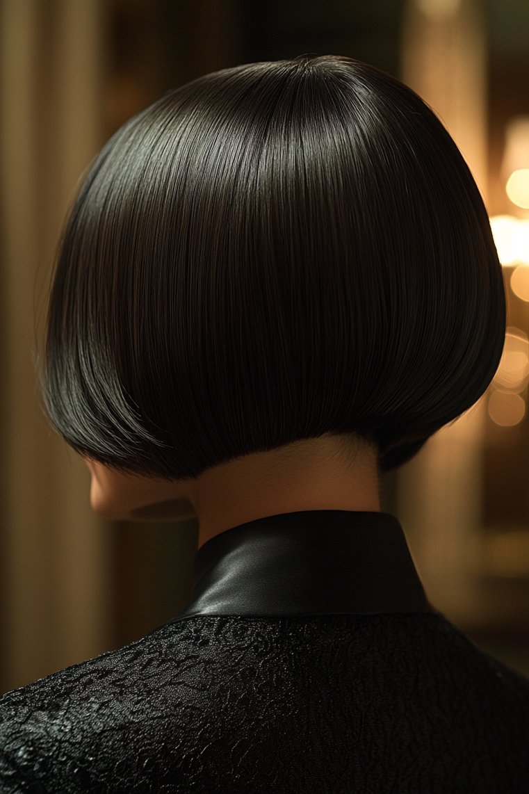 Bob With a Nape Undercut