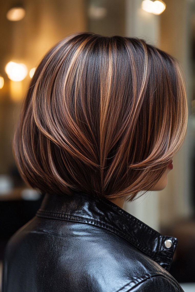 Bobbed Wedge Cut