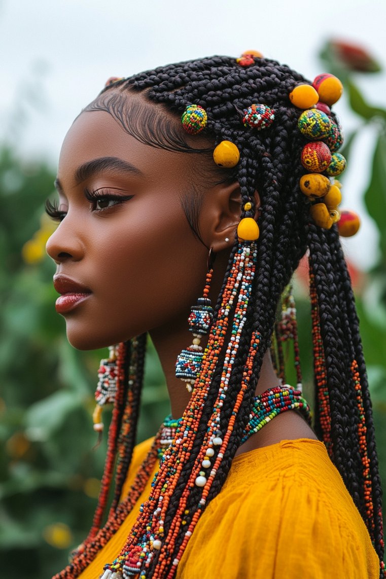Bohemian Fulani Braids