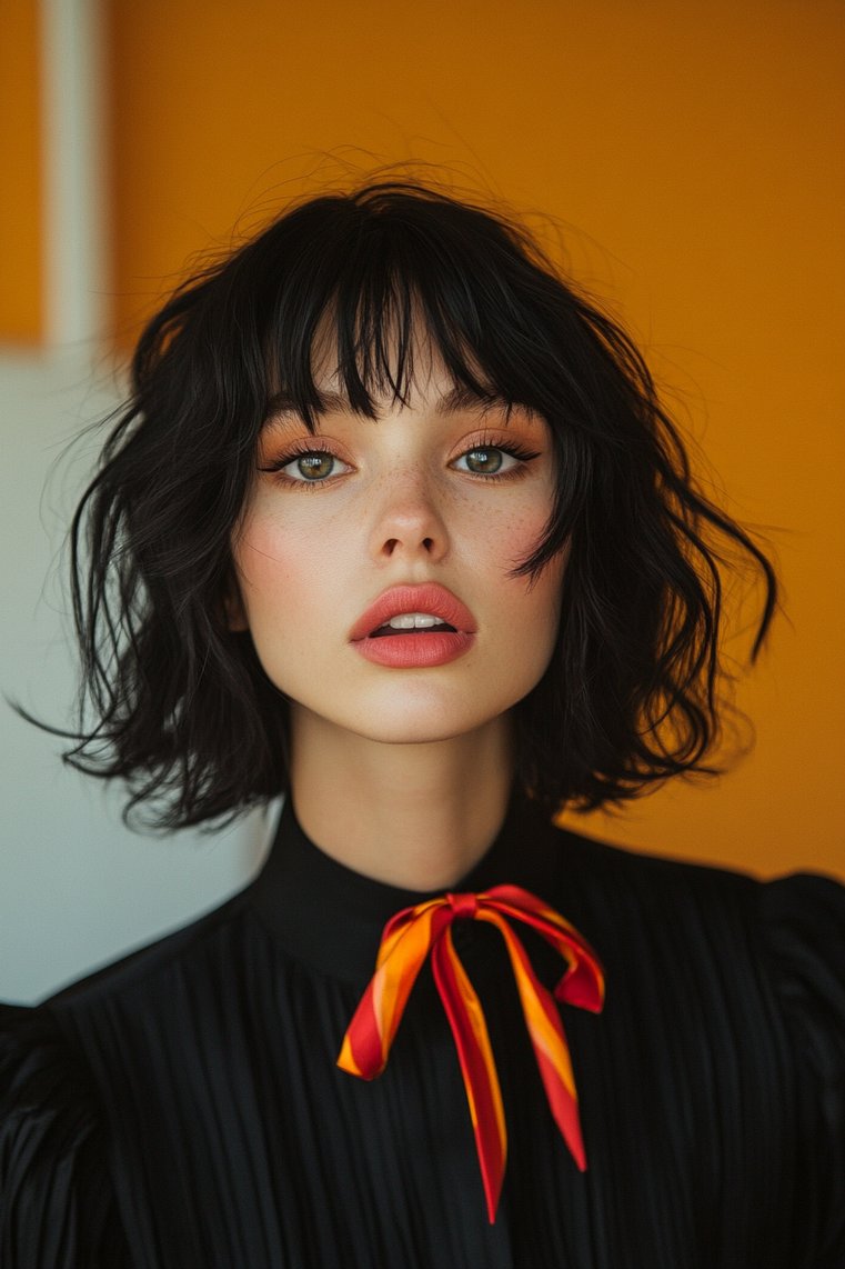 Bold Black Hair
