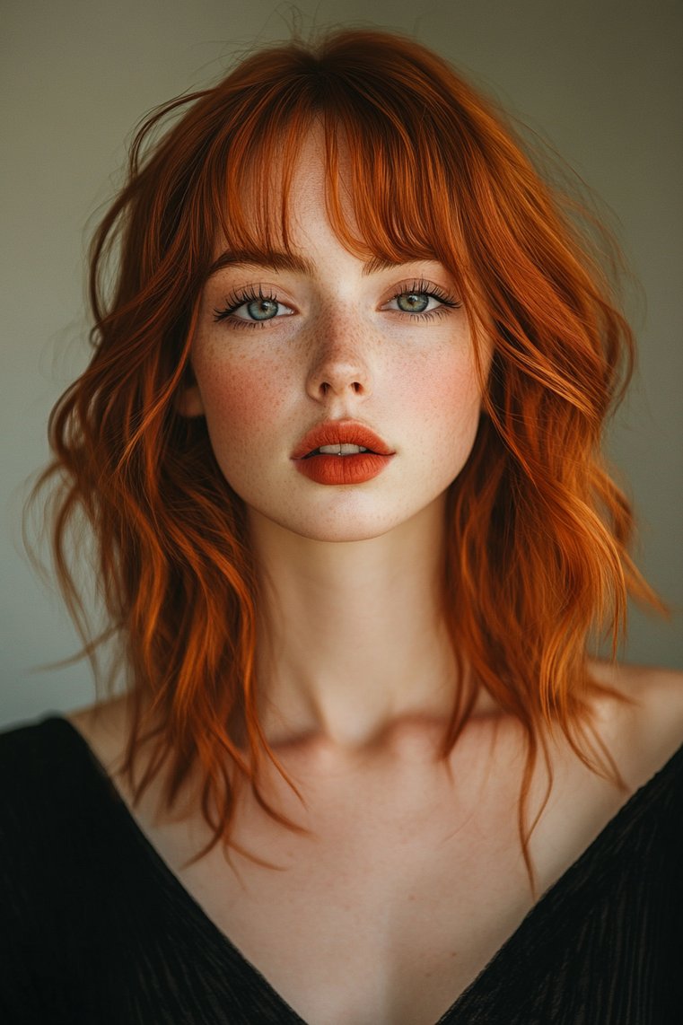Bold Chunky Bangs
