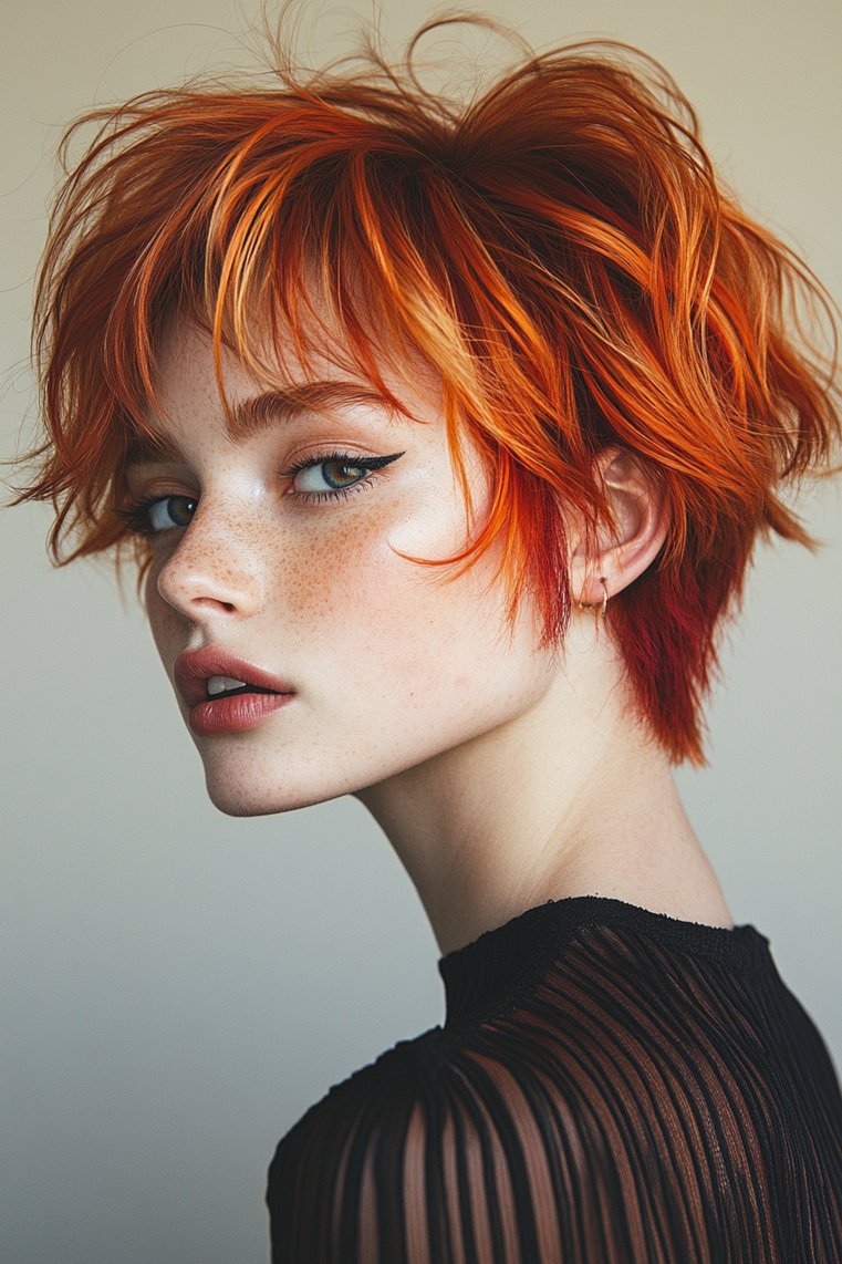 Bold Shaggy Pixie