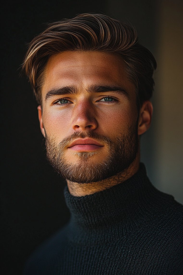 Bowl Cut With Beard