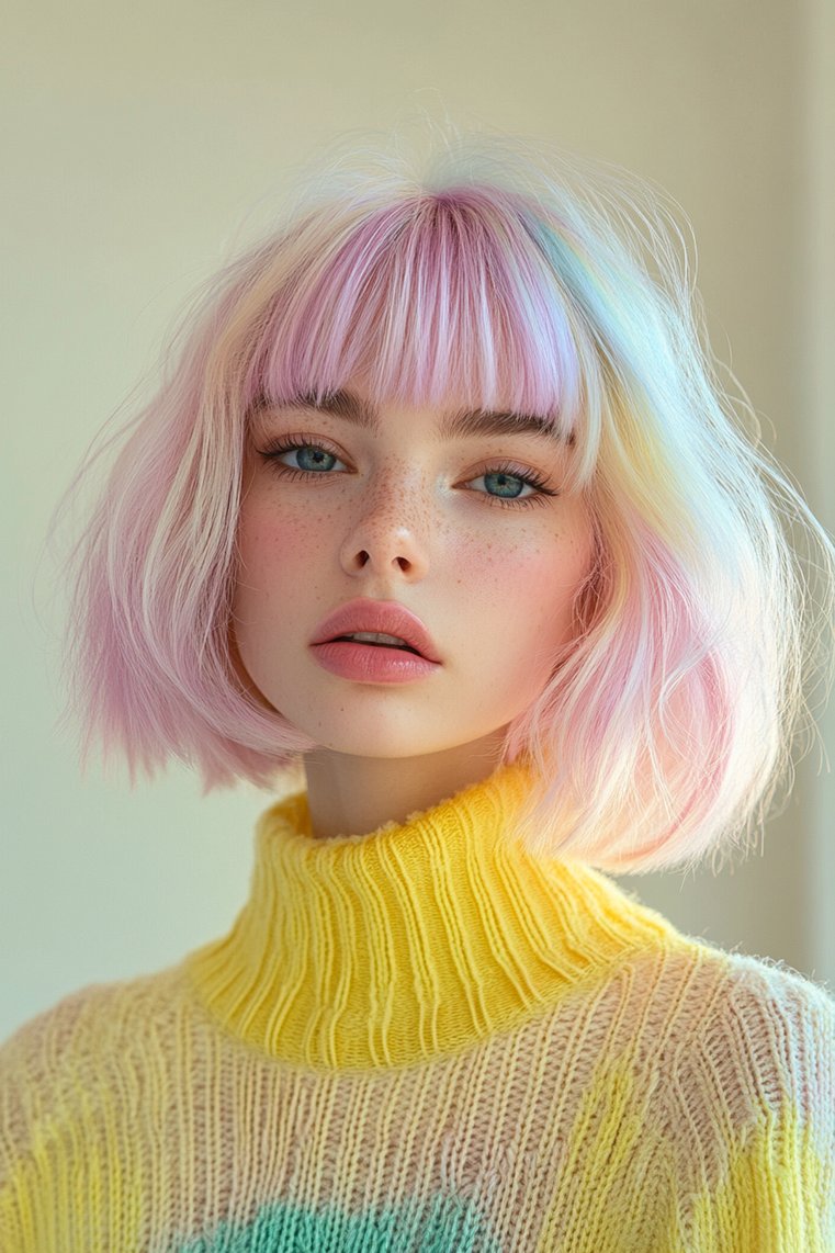 Bowl Cut With Fringe
