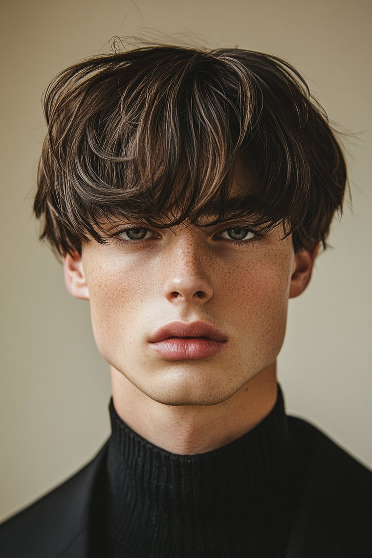 Bowl Cut With Long Sides