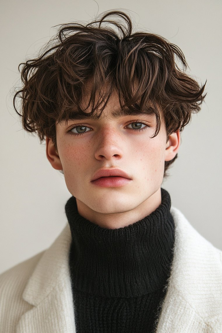 Bowl Cut With Volume