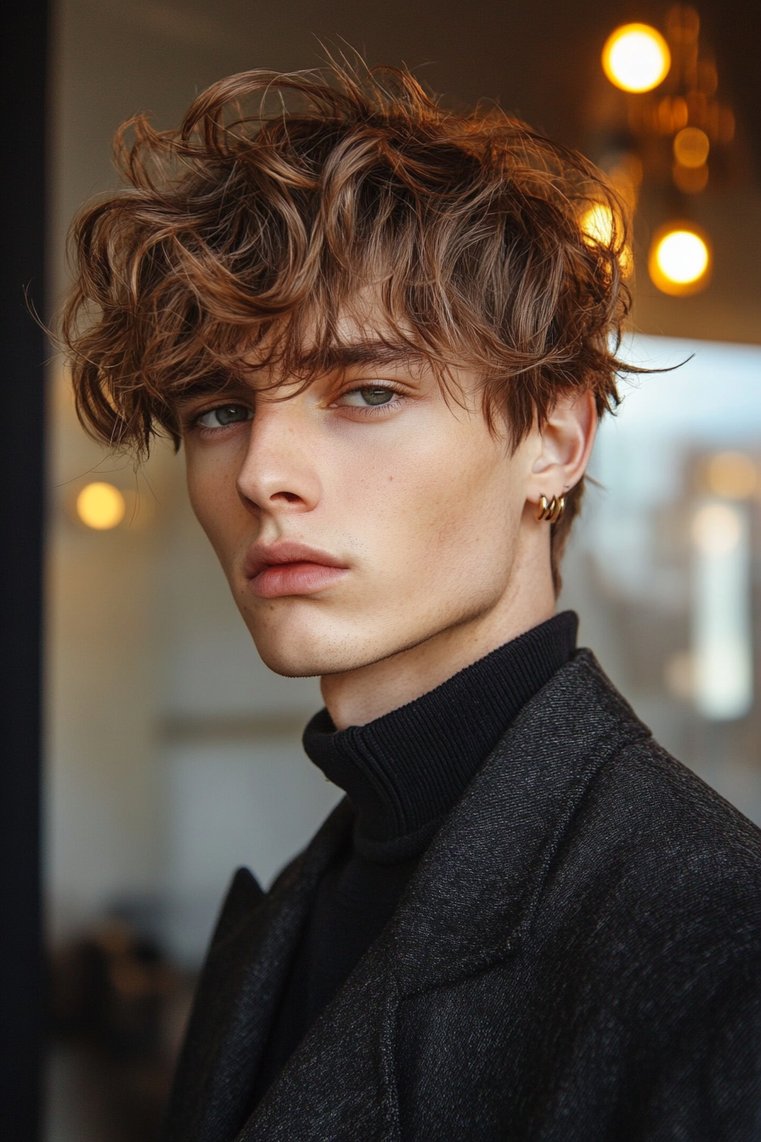 Bowl Cut With Waves