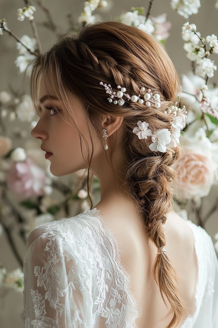 Braided Low Bun