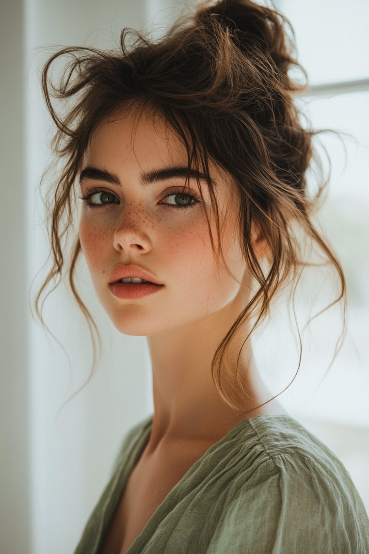 Braided Low Bun