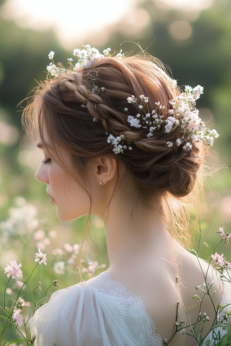Braided Side Bun