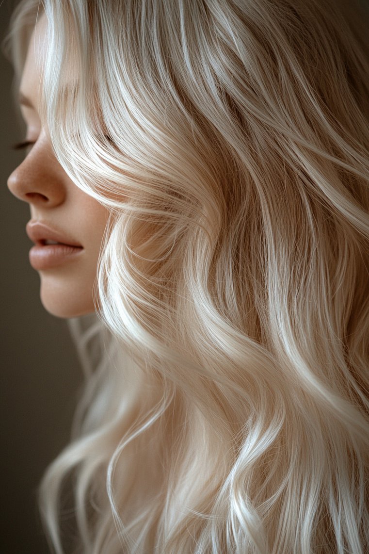 Bright Ash Blonde Highlights for Cool Undertones
