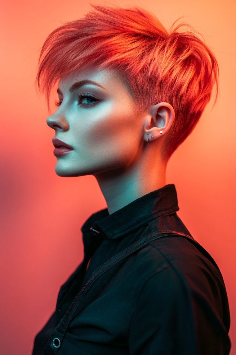 Bright Coral Highlights