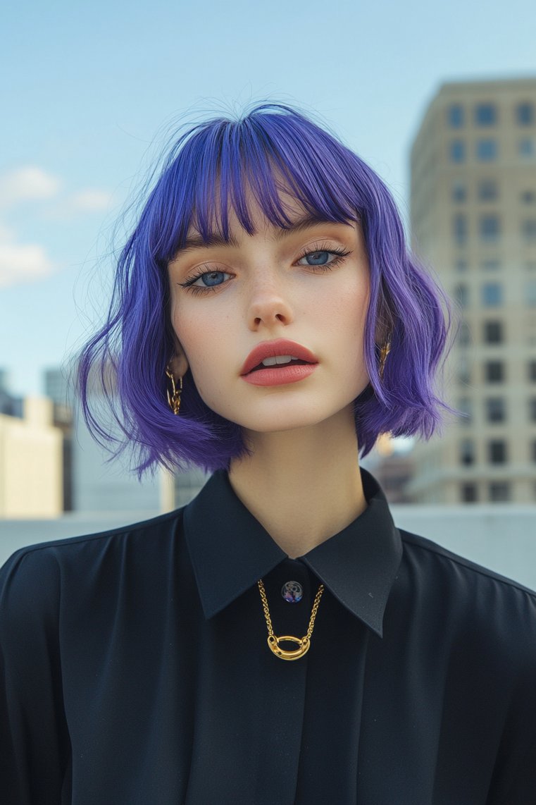 Brightly Colored Bob