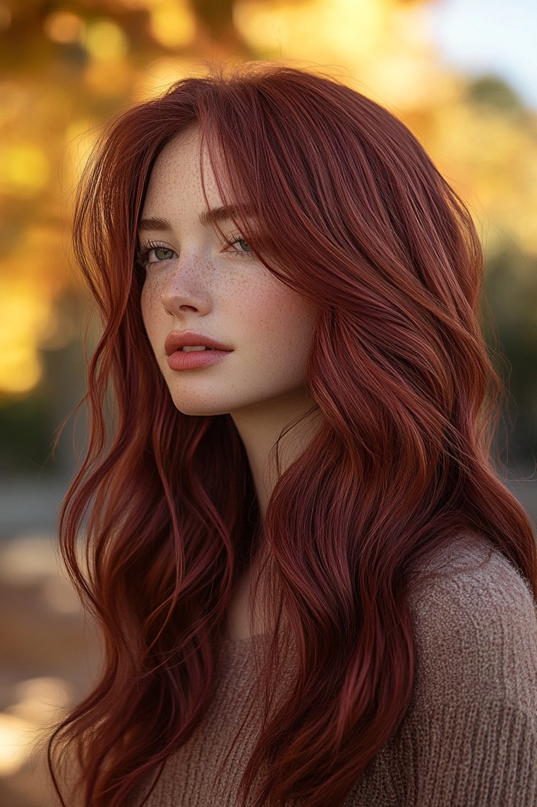 Burgundy Auburn