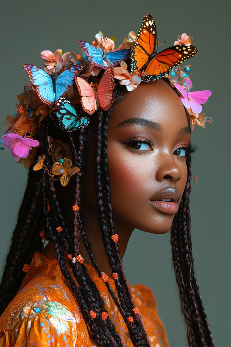 Butterfly Box Braids