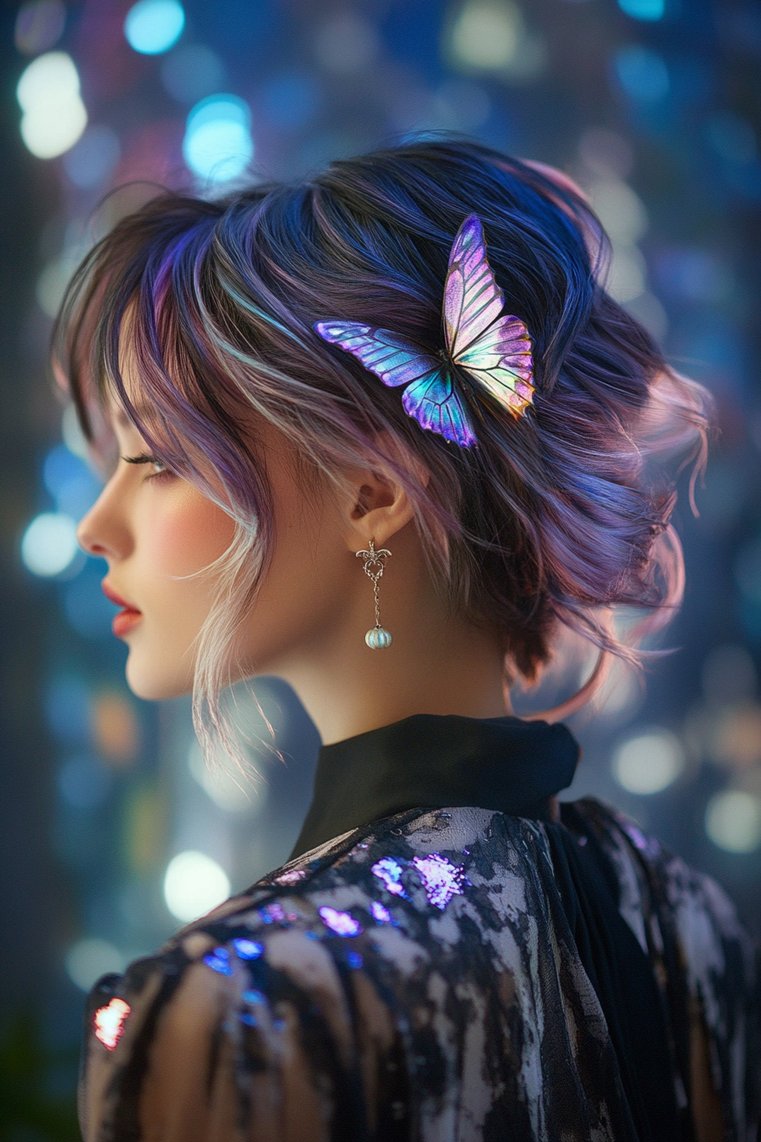 Butterfly Cut With Tapered Ends