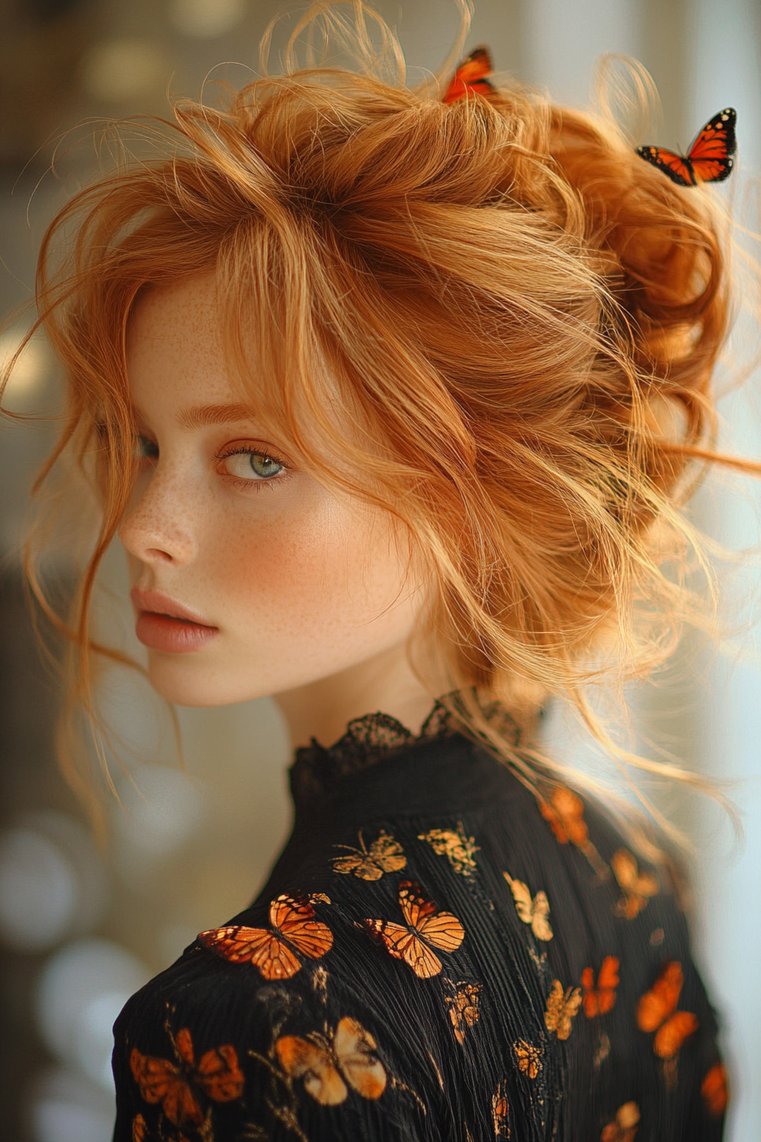 Butterfly Cut With Volume