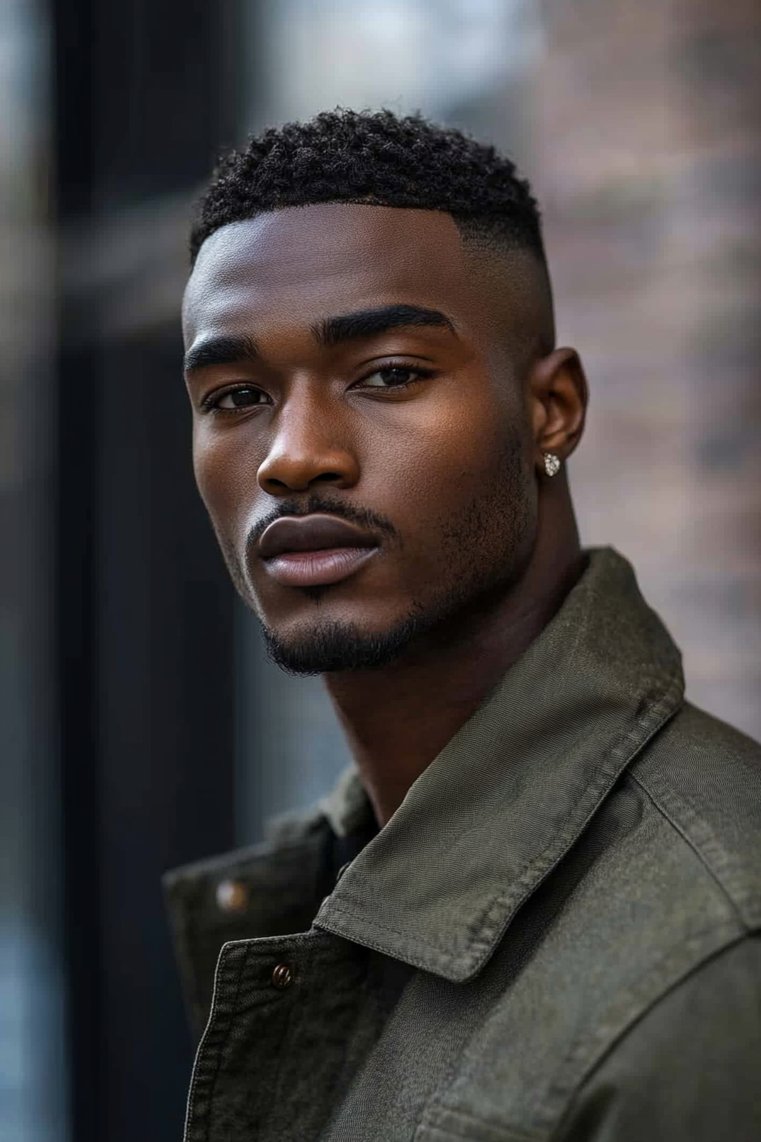 Buzz Cut With Line up
