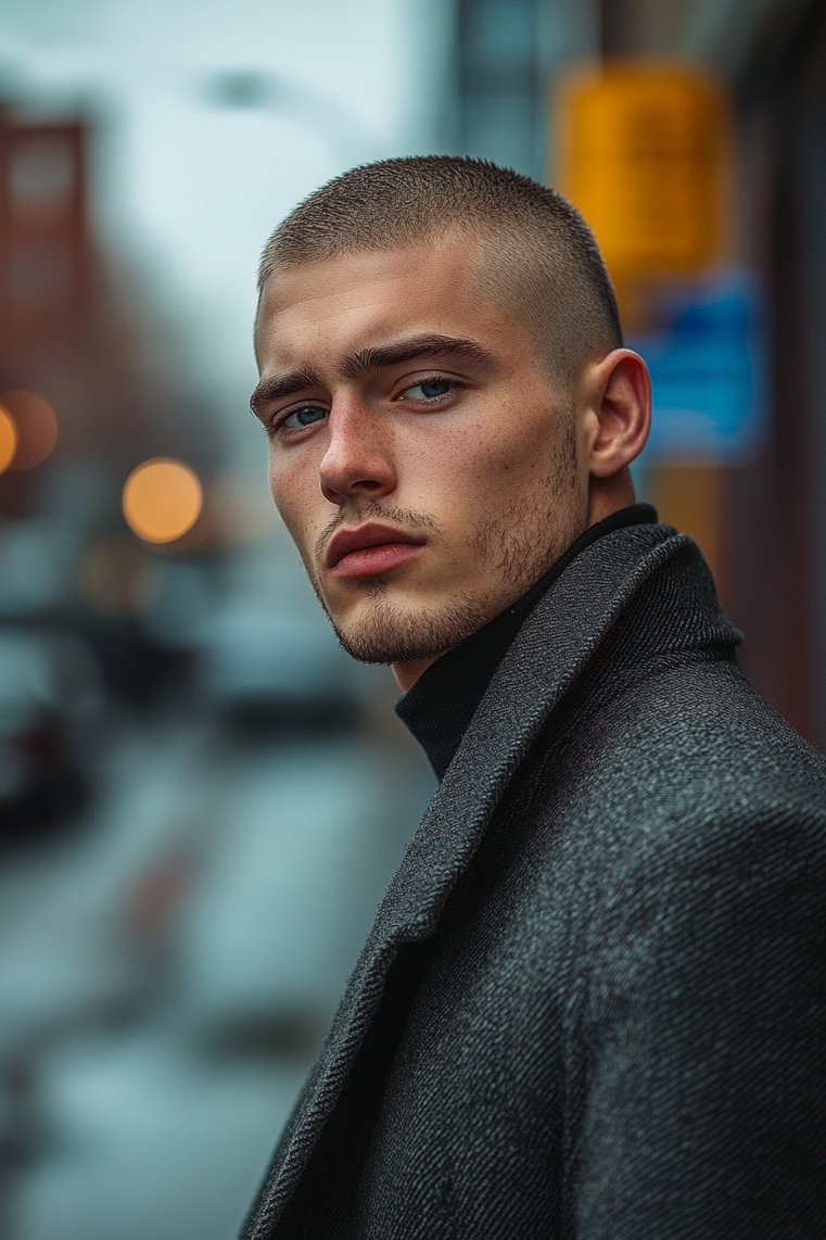 Buzz Cut With an Edge