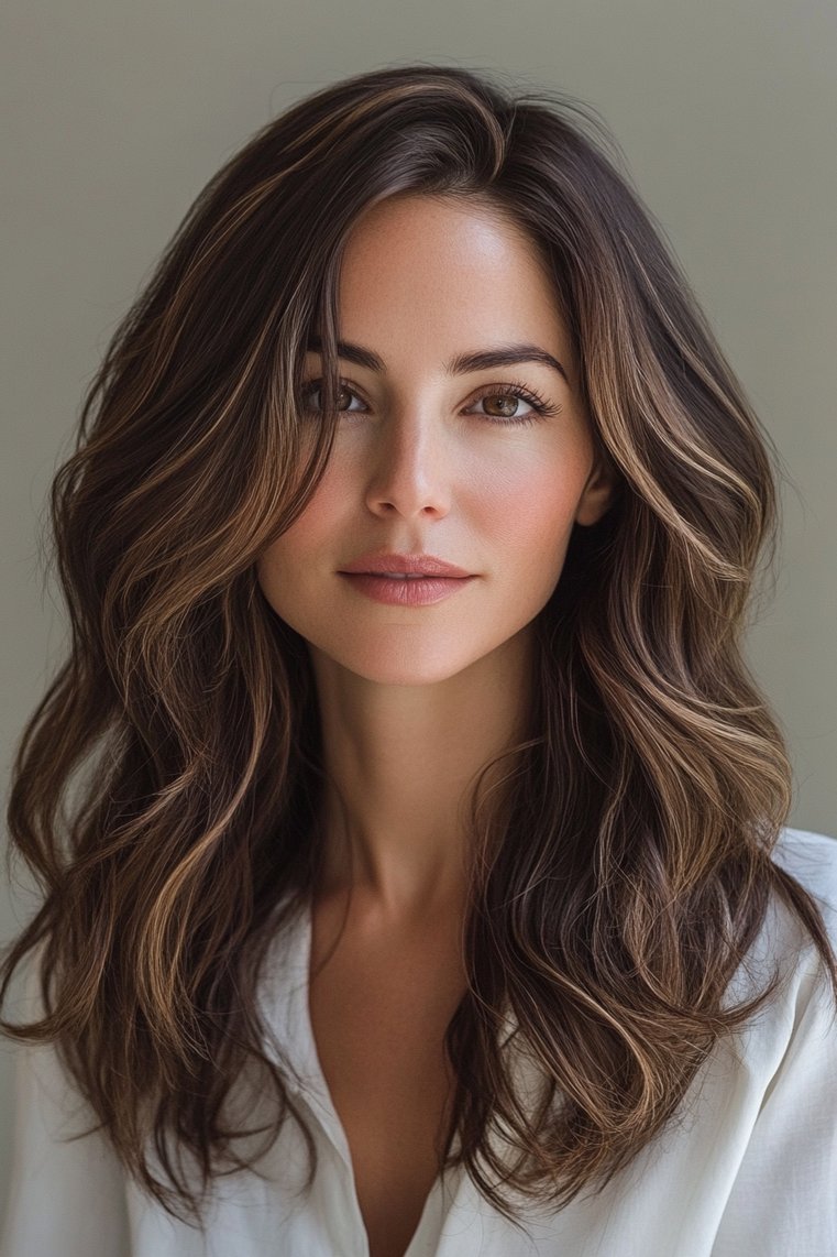 Caramel Highlights for Warmth