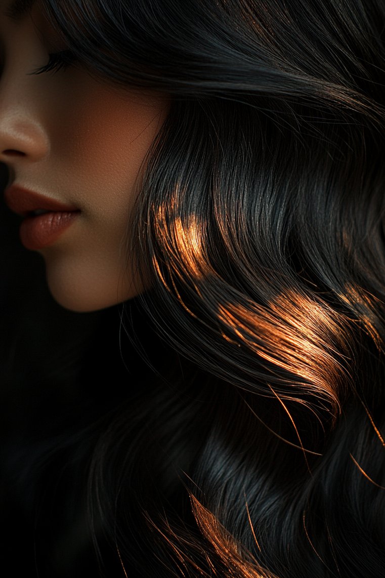 Caramel Highlights for Warmth